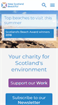 Mobile Screenshot of keepscotlandbeautiful.org